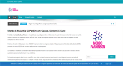 Desktop Screenshot of morbo-parkinson.it